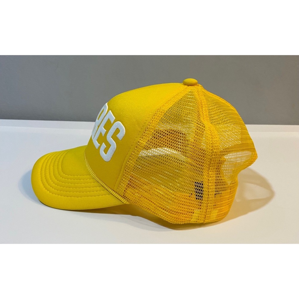San Diego Padres Melon Wear Yellow Trucker Hat Sycuan Casino Snapback Cap - Picture 5 of 9